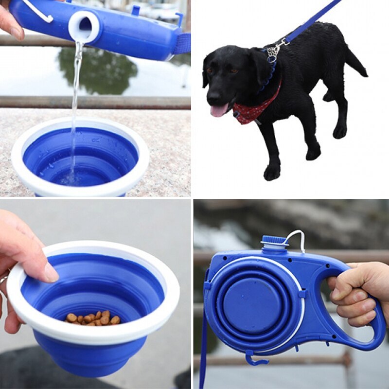 Happy Paws -Collapsible Bowl & Water Bottle