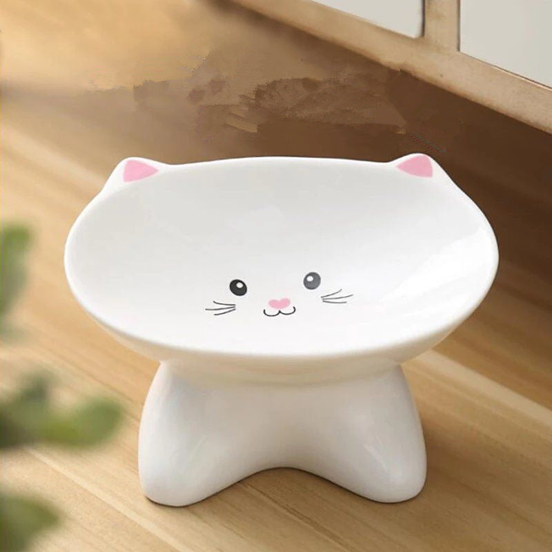 Happy Paws - Ceramic Cat Bowl