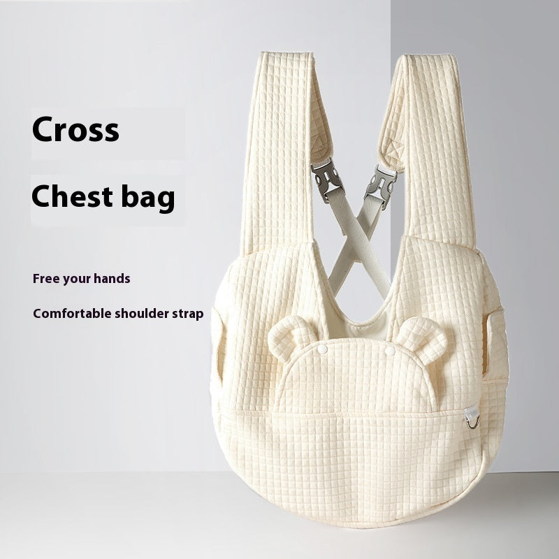 Happy Paws - Simple Cross Chest Backpack