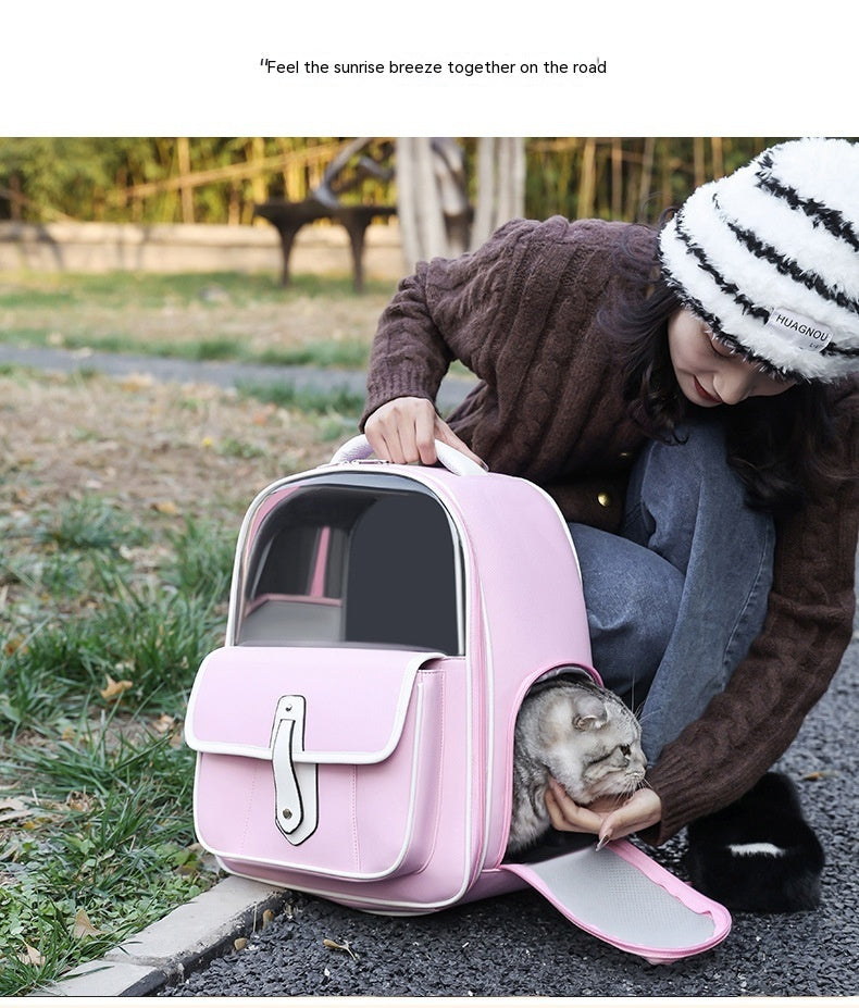 Happy Paws - Cat Backpack Carrier