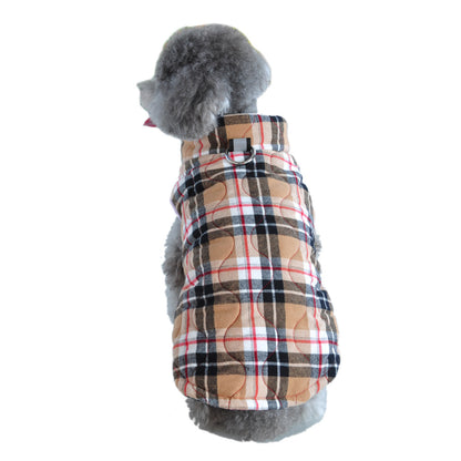 Happy Paws - Plaid Jacket