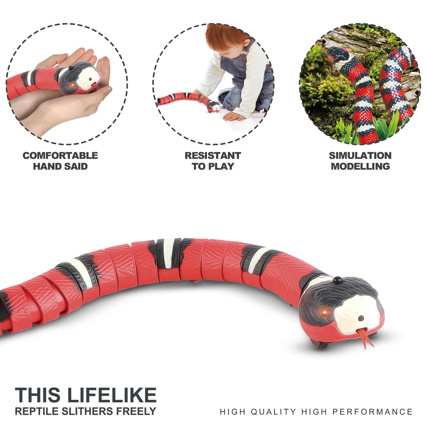 Happy Paws - Sensing Snake Toy