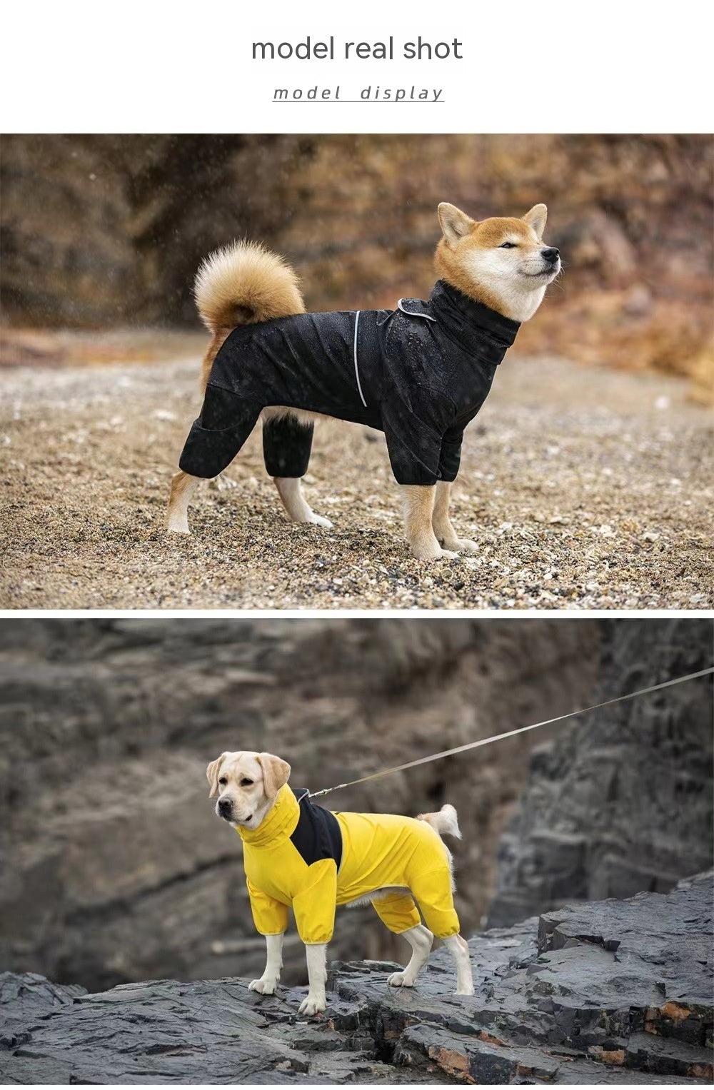 Happy Paws - Four-leg RainCoat Shell