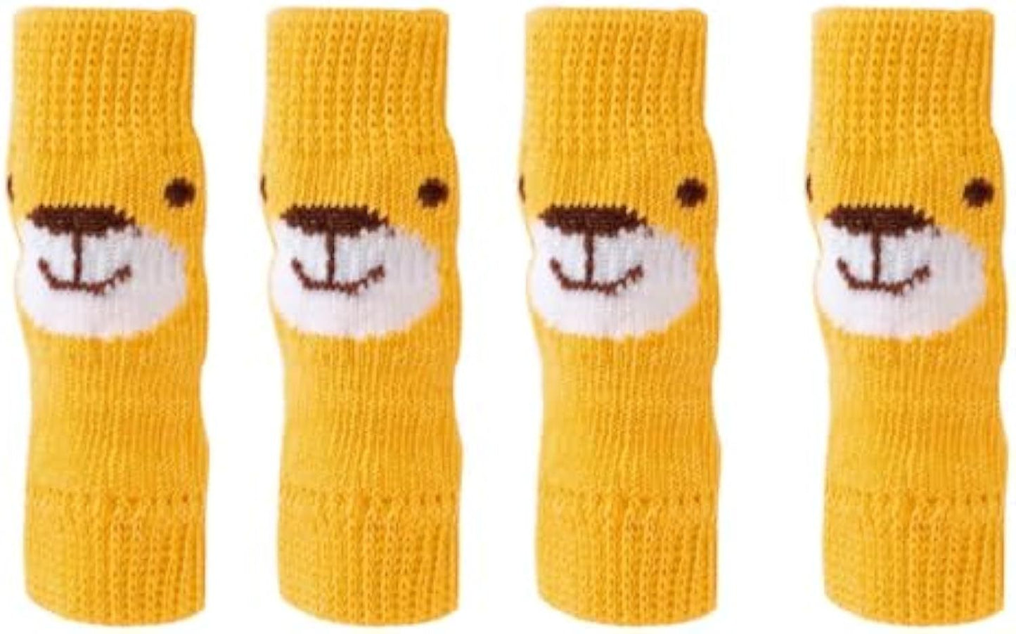 Happy Paws - 4-Piece Winter Socks