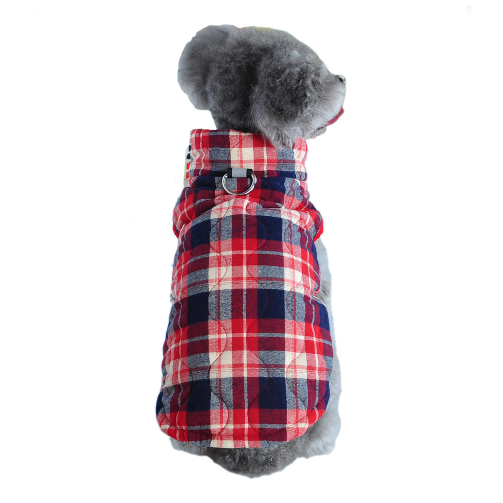 Happy Paws - Plaid Jacket