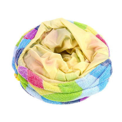 Happy Paws - Collapsible Rainbow Cat Tunnel Scratch Resistant