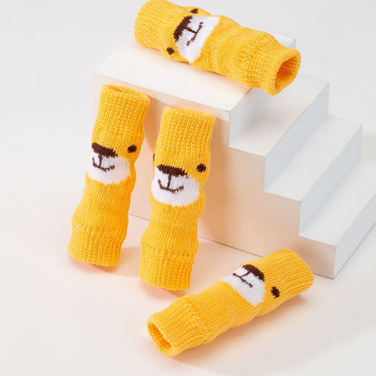 Happy Paws - 4-Piece Winter Socks