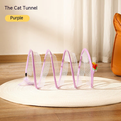 Happy Paws - Cat Tunnel Spring