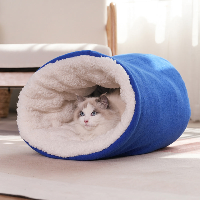 Happy Paws - Enclosed Cat Winter Bed